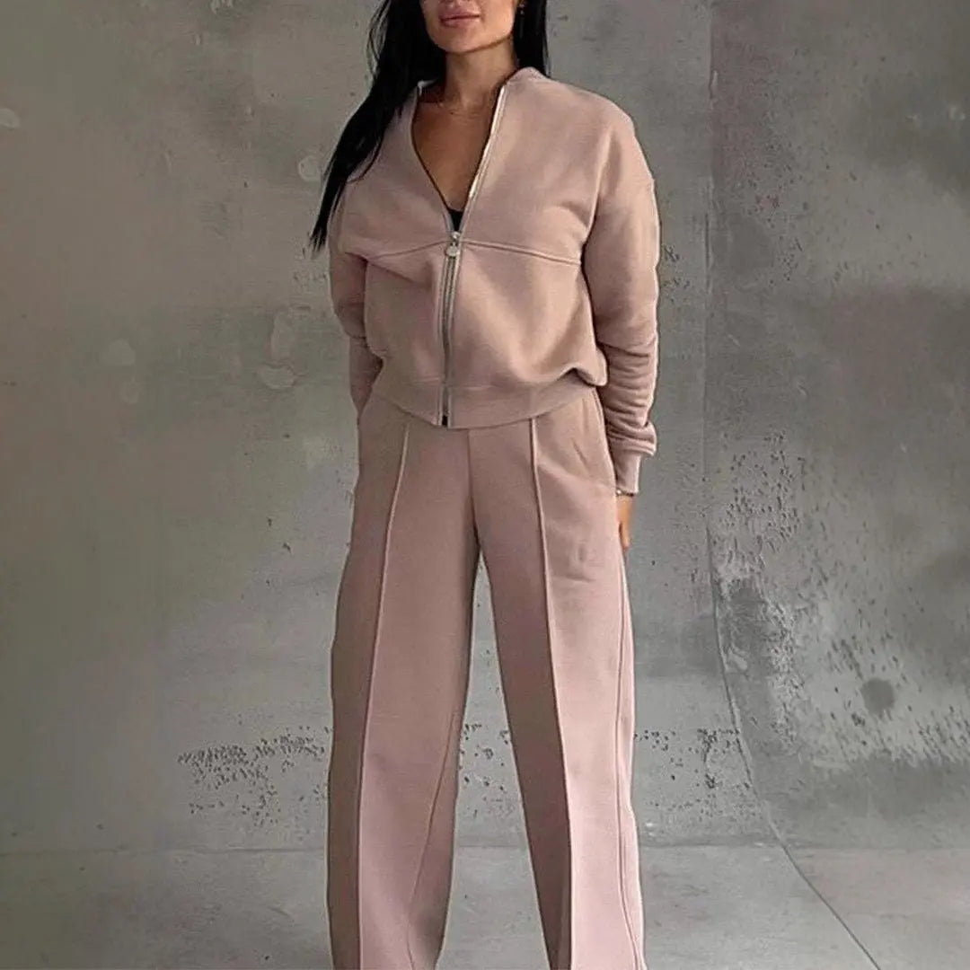 Léna | Ensemble Chic Minimaliste pour Allier Élégance et Polyvalence lunnav