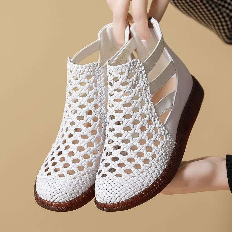 Lusitta™ | Bottes Sandales femme en cuir véritable