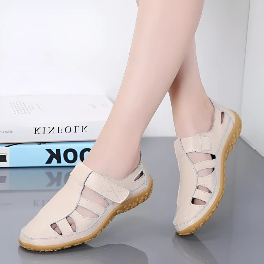 Vita™ | Sandales en Cuir Véritable – Élégance Intemporelle et Confort Optimal