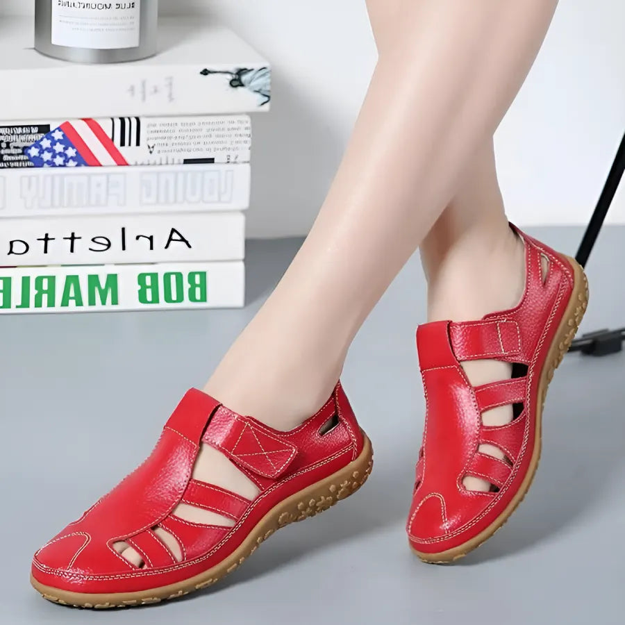 Vita™ | Sandales en Cuir Véritable – Élégance Intemporelle et Confort Optimal